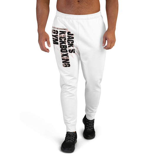 Jack's Kickboxing Gym - Joggers V2 (White)